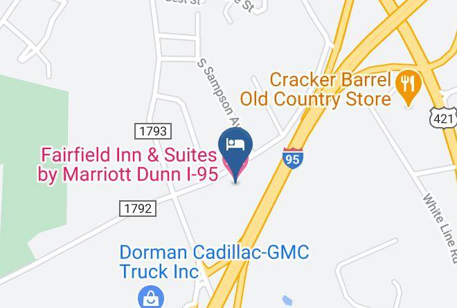 Harnett - Fairfield Inn & Suites By Marriott Dunn I 95 Maps