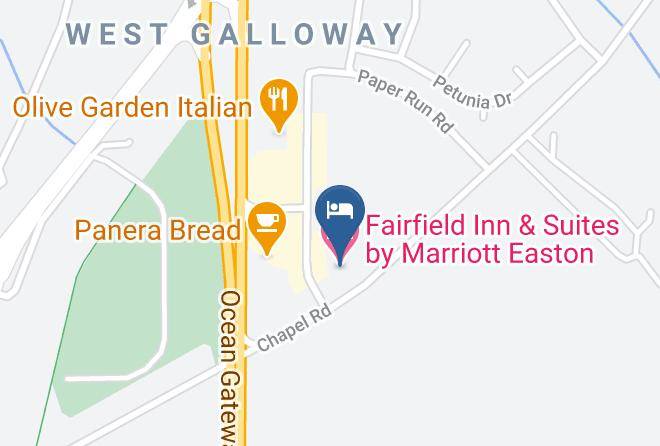 Talbot - Fairfield Inn & Suites By Marriott Easton Maps