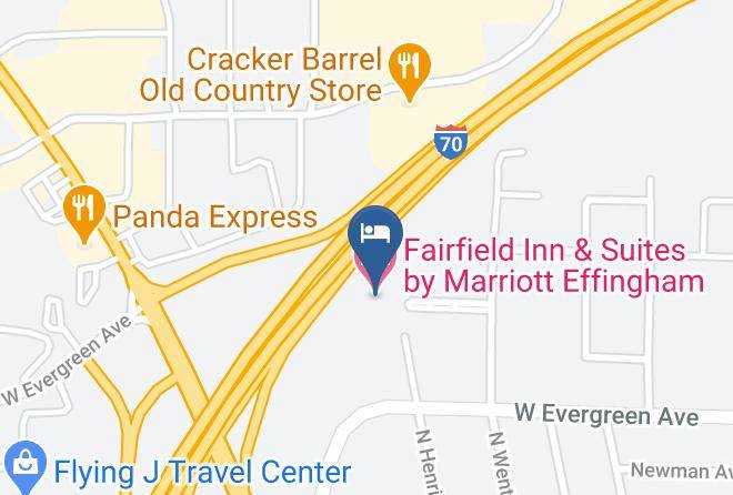 Effingham - Fairfield Inn & Suites By Marriott Effingham Maps