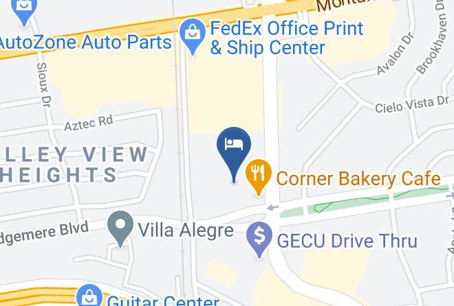 El Paso - Fairfield Inn & Suites By Marriott El Paso Airport Maps
