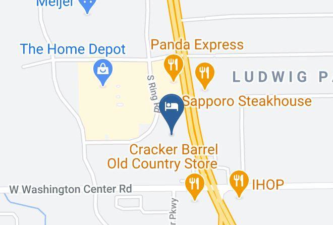 Fairfield Inn & Suites By Marriott Fort Wayne Map