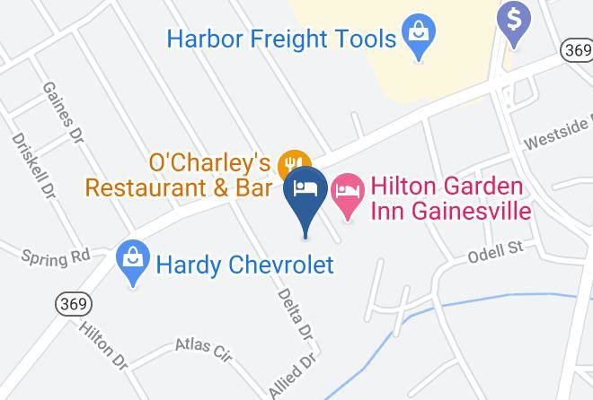 Fairfield Inn & Suites By Marriott Gainesville Map