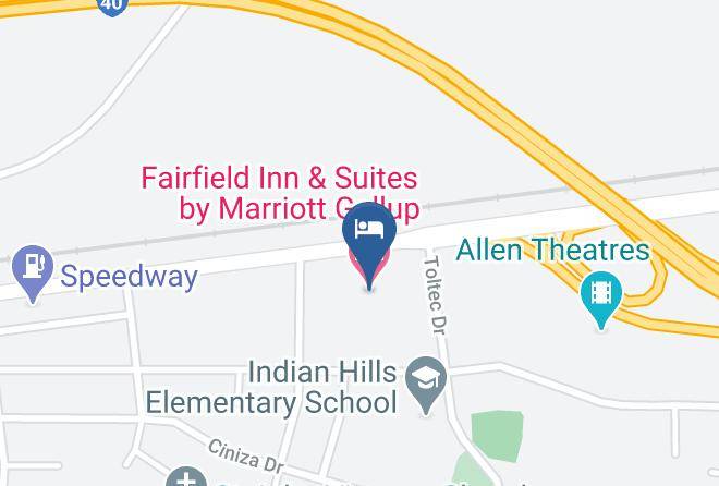 Mckinley - Fairfield Inn & Suites By Marriott Gallup Maps
