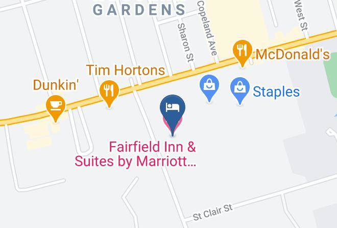 Ontario - Fairfield Inn & Suites By Marriott Geneva Finger Lakes Maps