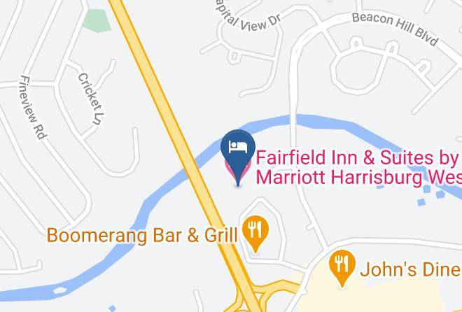 York - Fairfield Inn & Suites Harrisburg West Maps