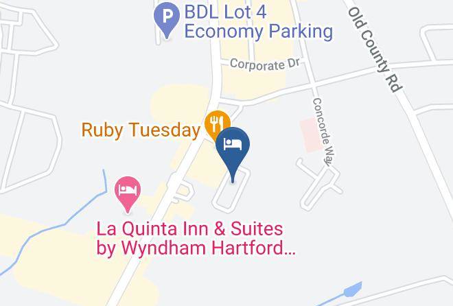 Hartford - Fairfield Inn & Suites By Marriott Hartford Airport Maps