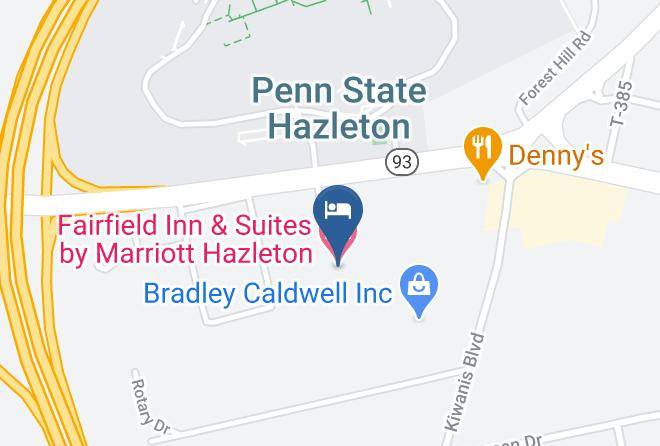 Luzerne - Fairfield Inn & Suites By Marriott Hazleton Maps