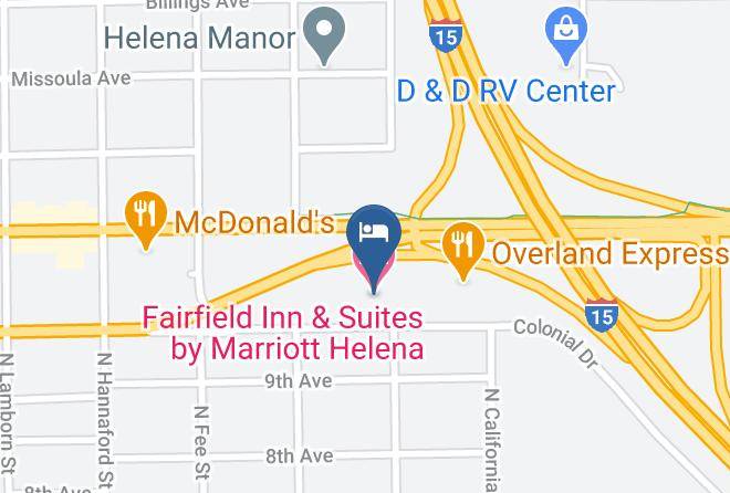 Lewis And Clark - Fairfield Inn & Suites By Marriott Helena Maps