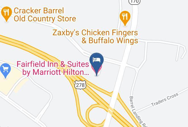 Beaufort - Fairfield Inn & Suites By Marriott Hilton Head Island Bluffton Maps