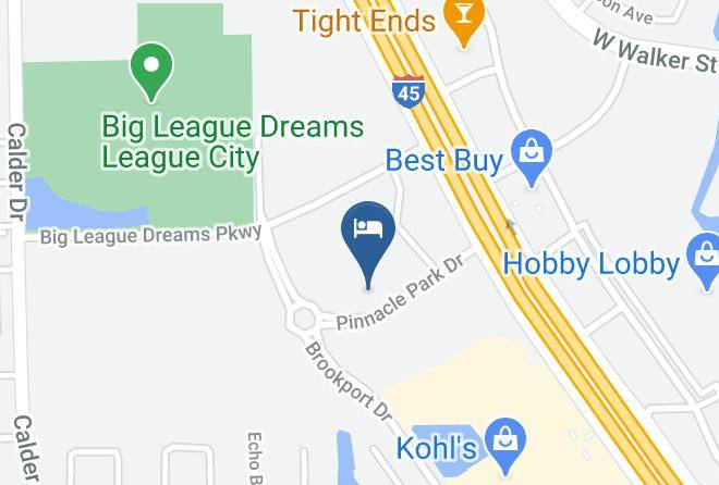 Galveston - Fairfield Inn & Suites By Marriott Houston League City Maps