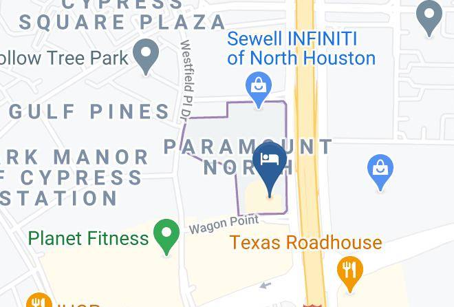Fairfield Inn & Suites By Marriott Houston North Cypress Station Map