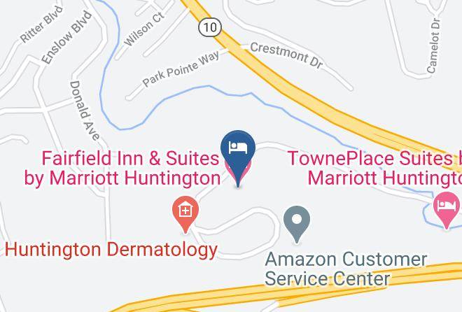 Fairfield Inn & Suites By Marriott Huntington Map