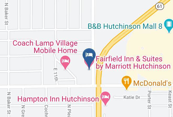 Reno - Fairfield Inn & Suites By Marriott Hutchinson Maps