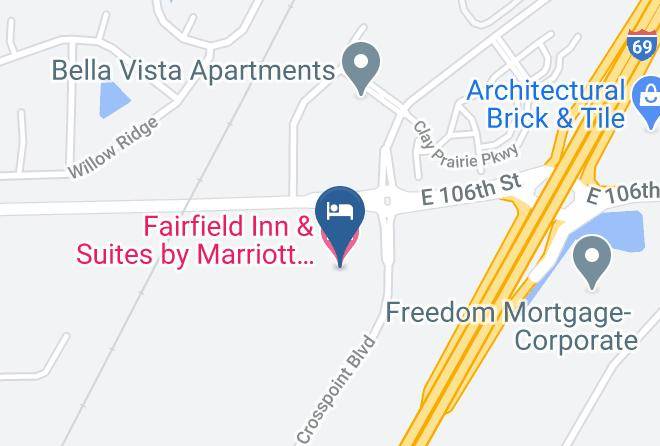 Hamilton - Fairfield Inn & Suites By Marriott Indianapolis Fishers Maps