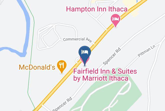 Tompkins - Fairfield Inn & Suites By Marriott Ithaca Maps