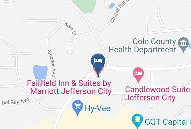 Fairfield Inn & Suites By Marriott Jefferson City Map
