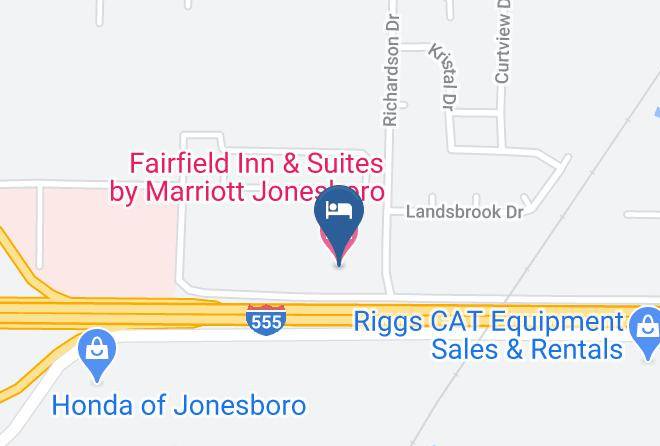 Craighead - Fairfield Inn & Suites By Marriott Jonesboro Maps