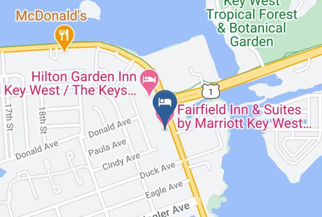Monroe - Fairfield Inn & Suites By Marriott Key West At The Keys Collection Maps