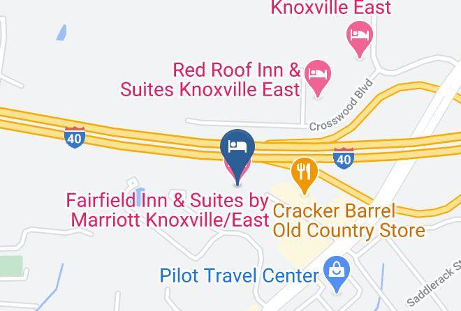 Knox - Fairfield Inn & Suites By Marriott Knoxville East Maps