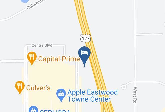 Ingham County Eastside - Fairfield Inn & Suites By Marriott Lansing At Eastwood Maps