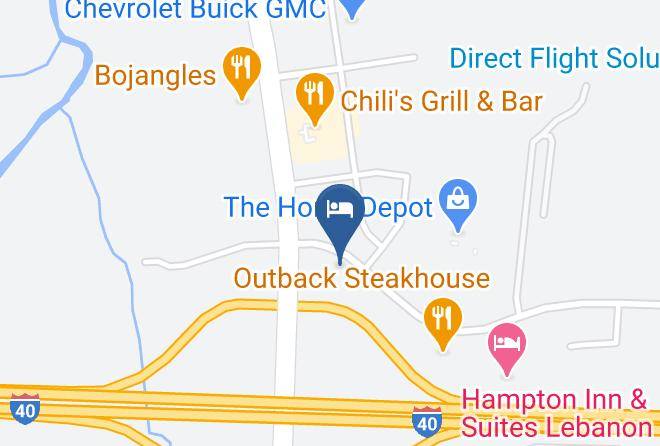 Fairfield Inn & Suites By Marriott Lebanon Map