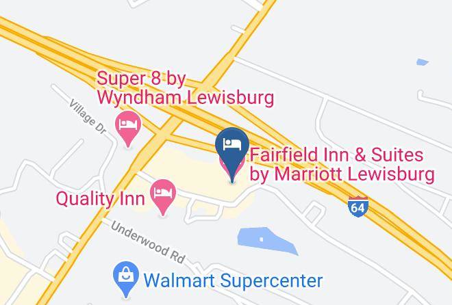 Greenbrier - Fairfield Inn & Suites By Marriott Lewisburg Maps