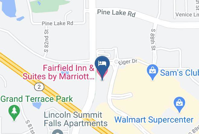 Lancaster - Fairfield Inn & Suites By Marriott Lincoln Southeast Maps