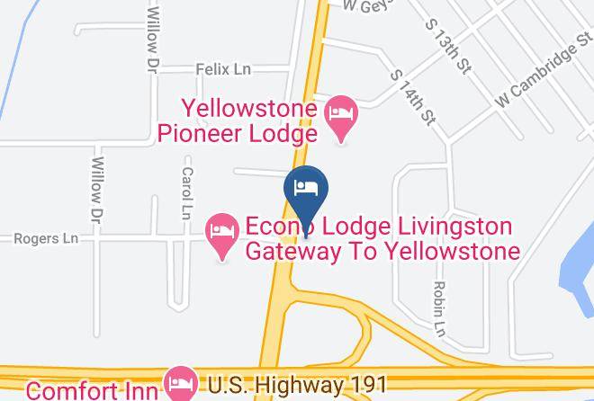 Park - Fairfield Inn & Suites By Marriott Livingston Yellowstone Maps