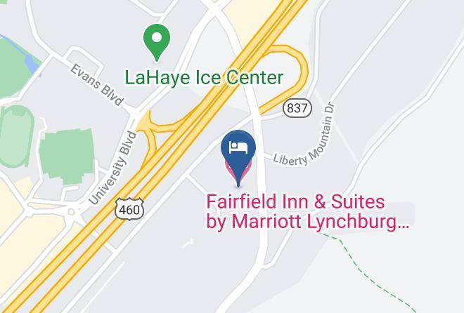 Fairfield Inn & Suites By Marriott Lynchburg Liberty University Map