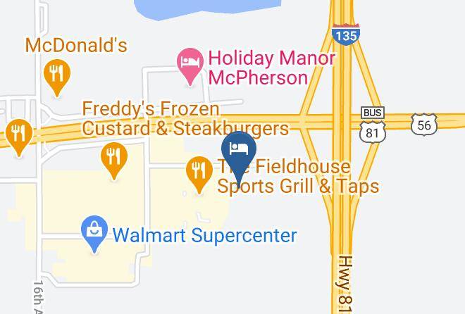 Mcpherson - Fairfield Inn & Suites By Marriott Mcpherson Maps