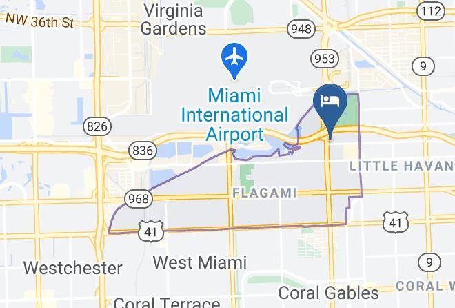 Miami Dade - Fairfield Inn & Suites By Marriott Miami Airport South Maps