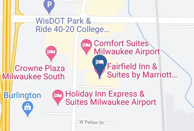 Milwaukee - Fairfield Inn & Suites By Marriott Milwaukee Airport Maps