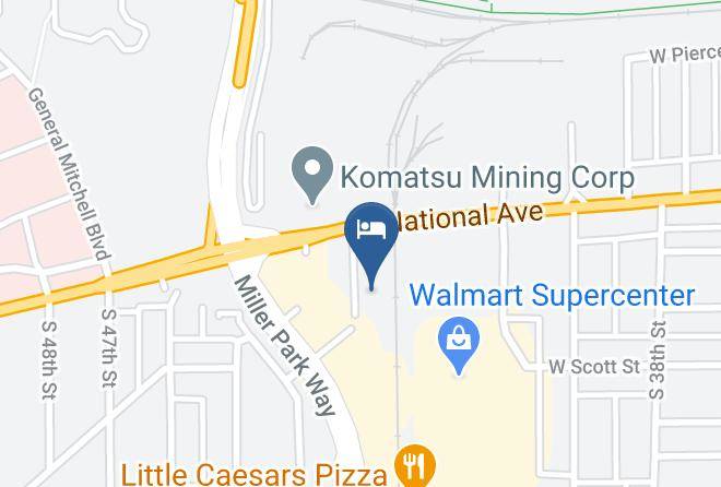 Milwaukee - Fairfield Inn & Suites By Marriott Milwaukee West Maps