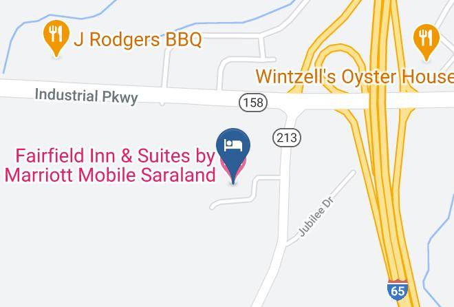 Mobile - Fairfield Inn & Suites By Marriott Mobile Saraland Maps