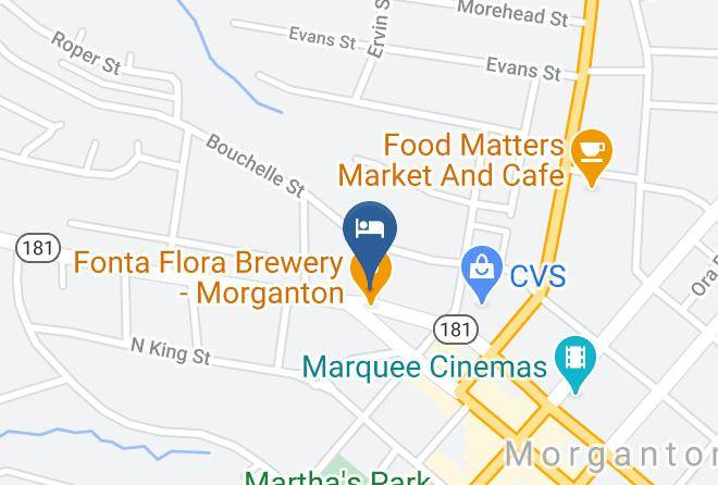Burke - Fairfield Inn & Suites By Marriott Morganton Historic Distict Maps