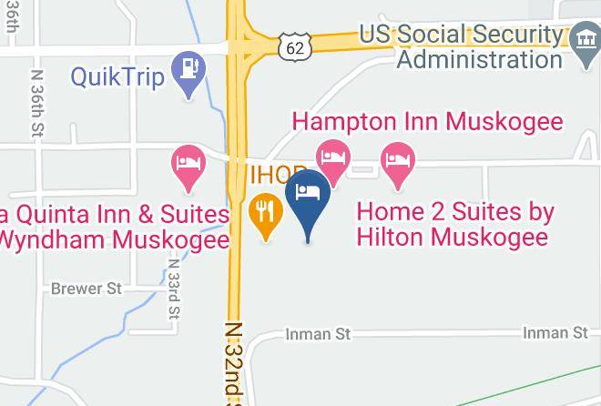 Muskogee - Fairfield Inn & Suites By Marriott Muskogee Maps