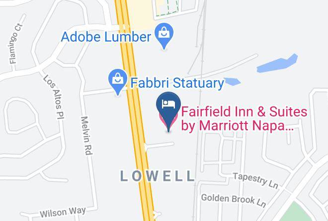 Napa - Fairfield Inn & Suites By Marriott Napa American Canyon Maps