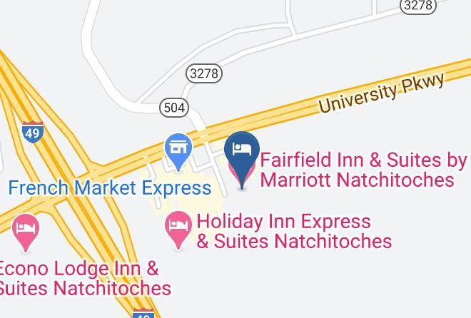 Natchitoches Par - Fairfield Inn & Suites By Marriott Natchitoches Maps