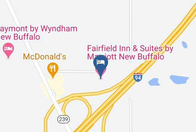 Berrien County - Fairfield Inn & Suites By Marriott New Buffalo Maps