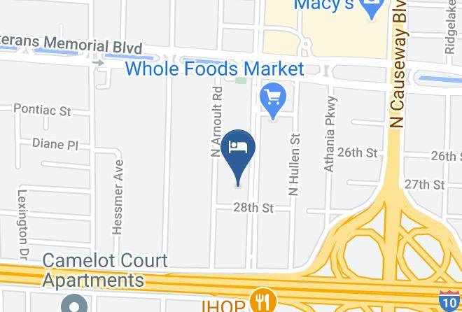 Jefferson Par - Fairfield Inn & Suites By Marriott New Orleans Metairie Maps
