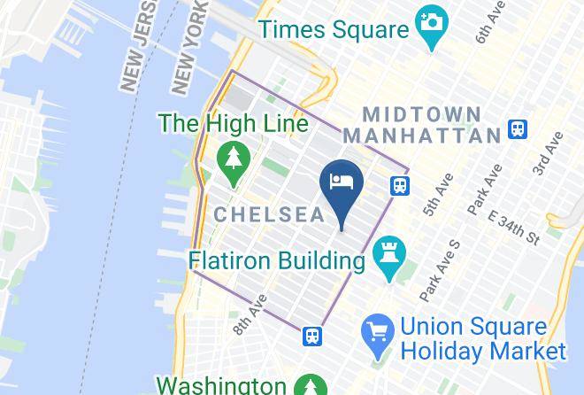 New York - Four Points By Sheraton Manhattan Chelsea Maps