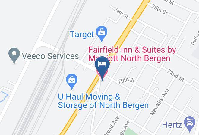 Hudson - Fairfield Inn & Suites By Marriott North Bergen Maps