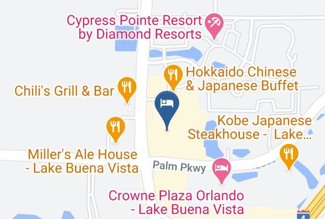 Orange - Sheraton Orlando Lake Buena Vista Resort Maps