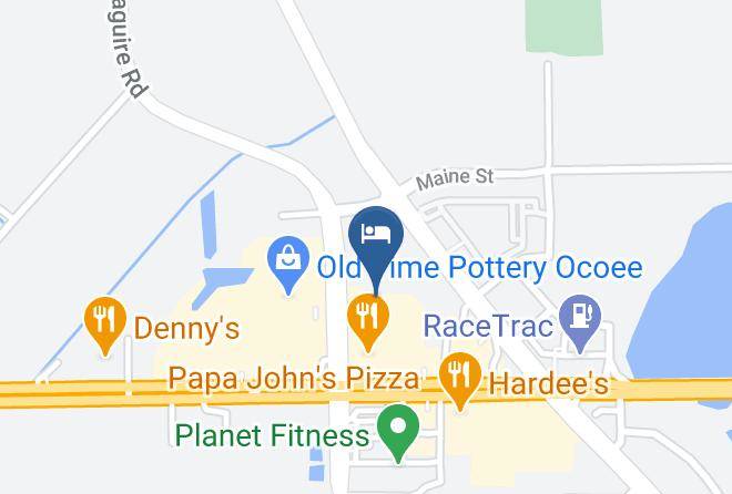 Fairfield Inn & Suites By Marriott Orlando Ocoee Map