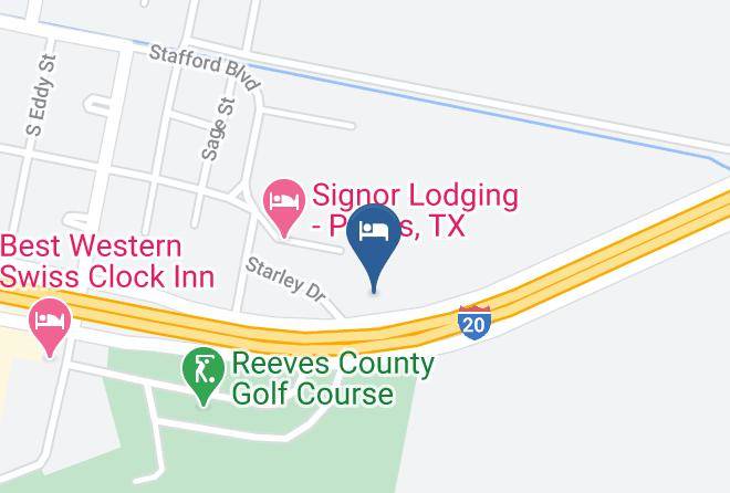 Reeves - Fairfield Inn & Suites By Marriott Pecos Maps