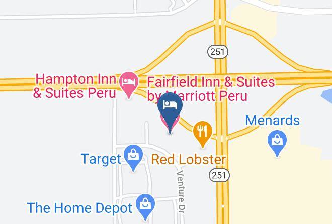 La Salle - Fairfield Inn & Suites By Marriott Peru Maps