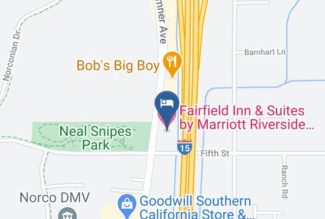 Riverside - Fairfield Inn & Suites By Marriott Riverside Corona Norco Maps