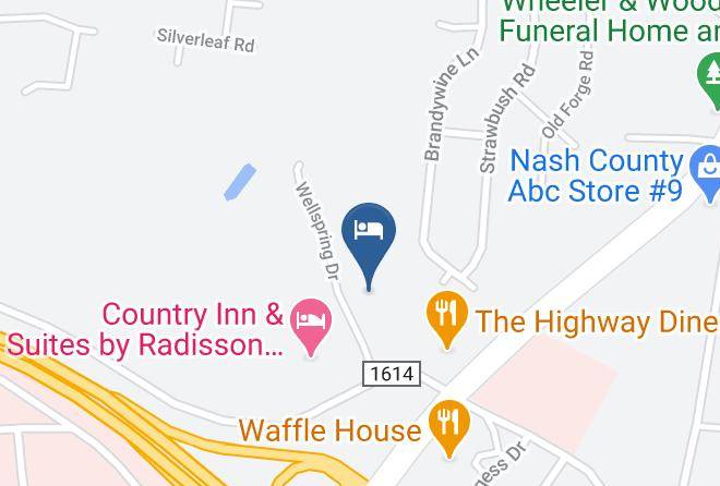 Fairfield Inn & Suites By Marriott Rocky Mount Map