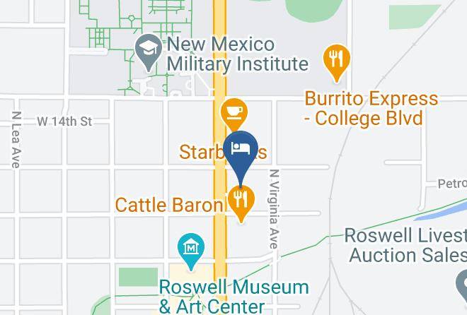 Fairfield Inn & Suites By Marriott Roswell Map