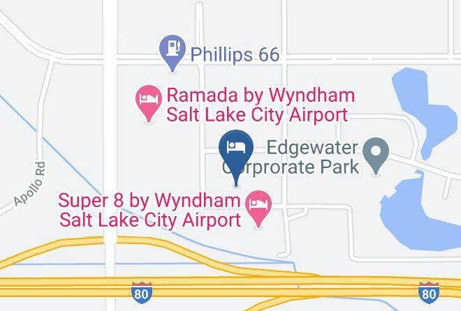 Fairfield Inn & Suites By Marriott Salt Lake City Airport Map
